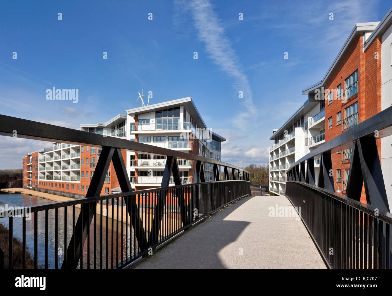 Wolverton Park housing in Milton Keynes Stock Photo Alamy