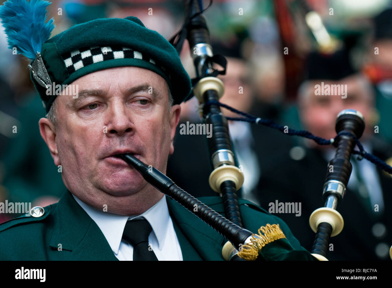 st patricks day parade bagpipes
