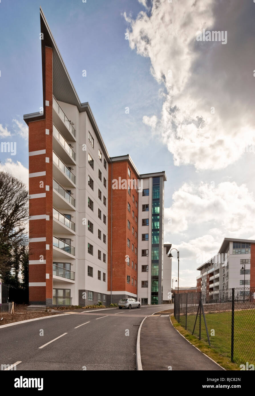 Wolverton Park housing in Milton Keynes Stock Photo Alamy