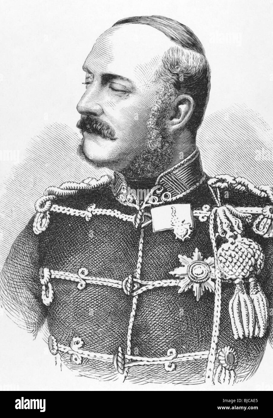 V (18191878) on engraving from the 1800s. The last king of