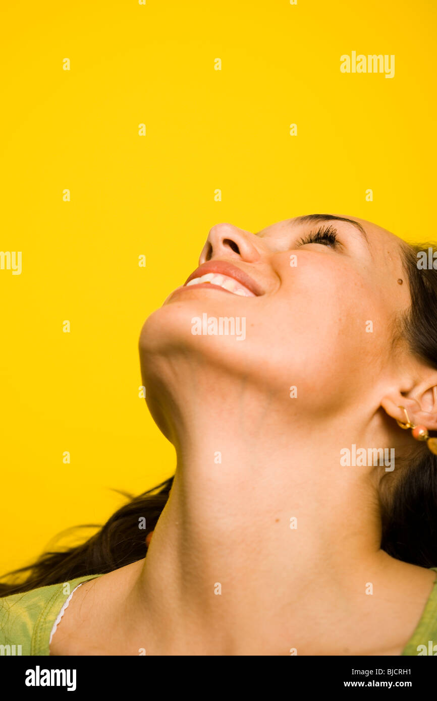 woman smiling Stock Photo