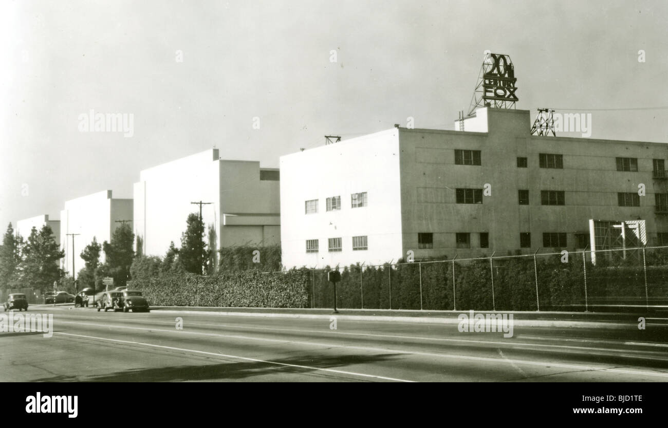 20TH CENTURY FOX STUDIOS at 10201 West Pico, Hollywood, about 1935 Stock Photo