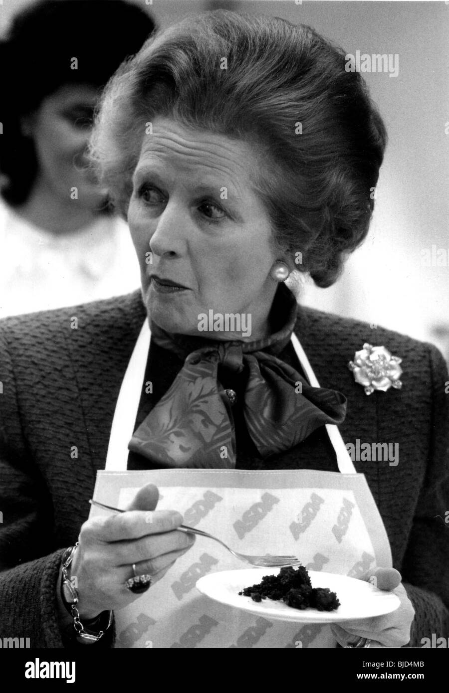 Margaret Thatcher in Leeds Stock Photo