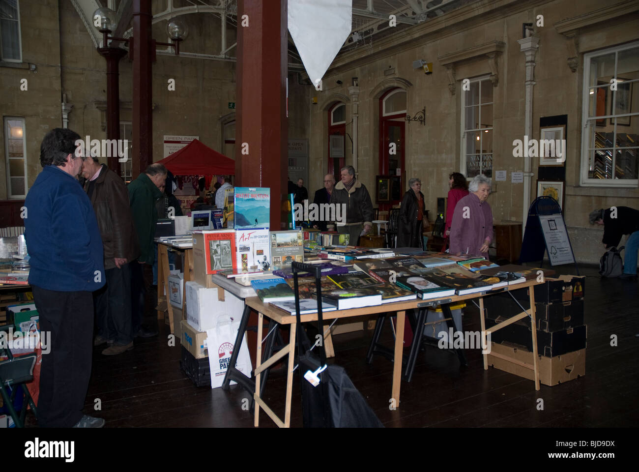Saturday Market in Green Park, Bath Spa, Somerset, UK Stock Photo Alamy