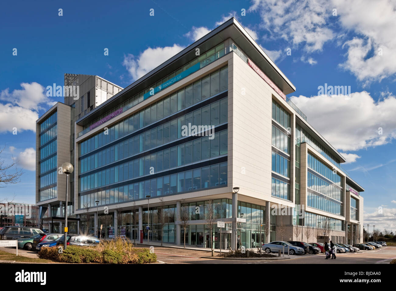 The Pinnacle office development in Milton Keynes Stock Photo Alamy