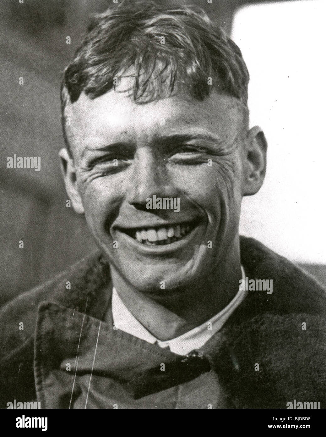 CHARLES LINDBERGH - US aviator (1902-74) Stock Photo