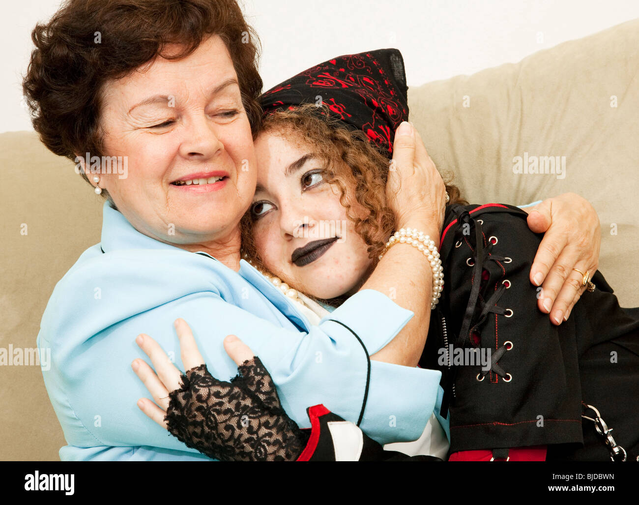 Goth family hi-res stock photography and images - Alamy