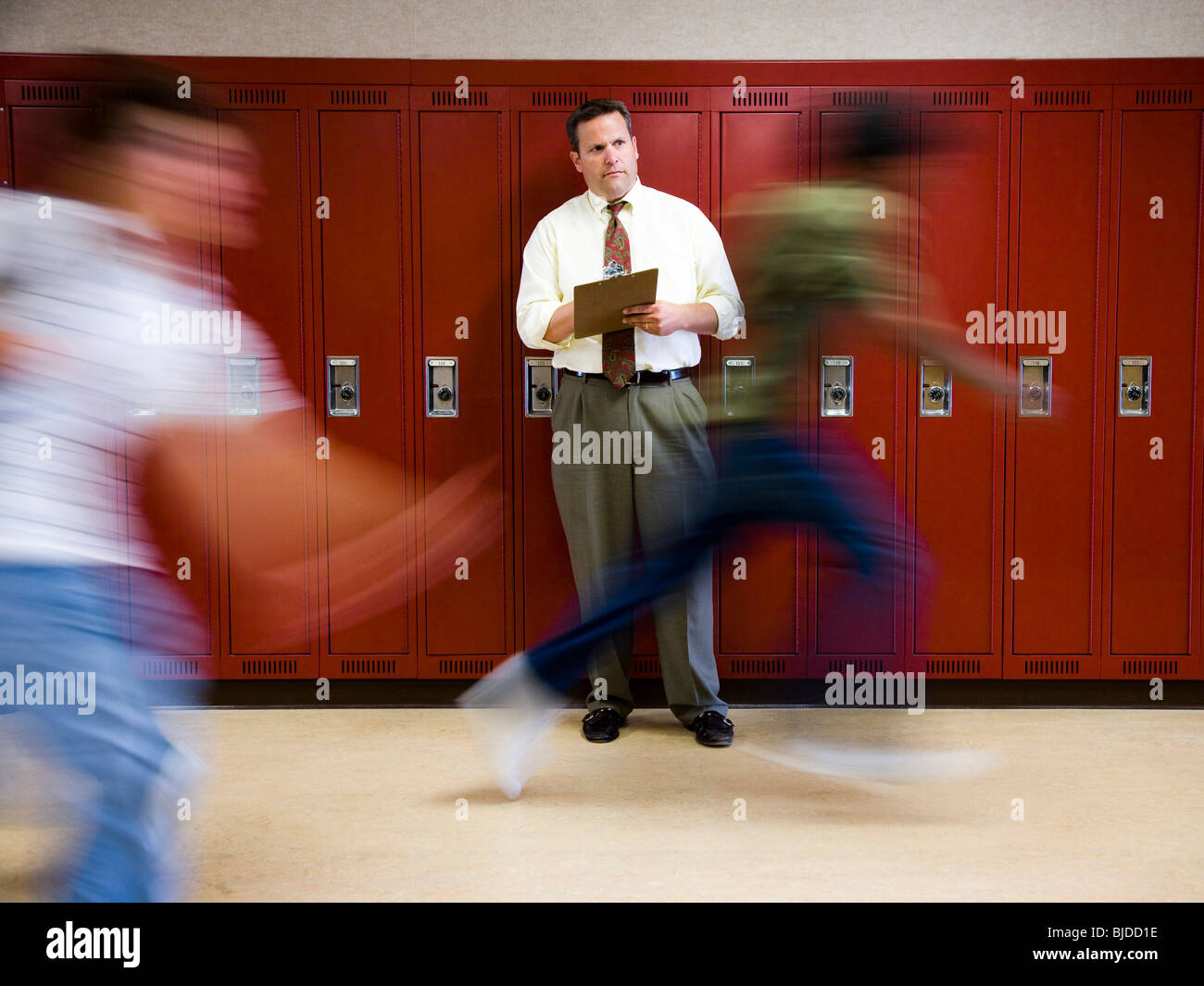 High School Principal Stock Photo Alamy