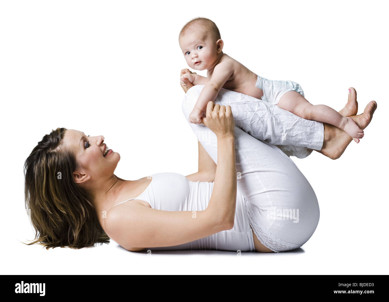 Mother and baby. Stock Photo