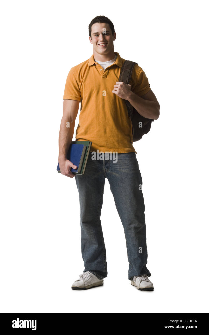 Young male student. Stock Photo