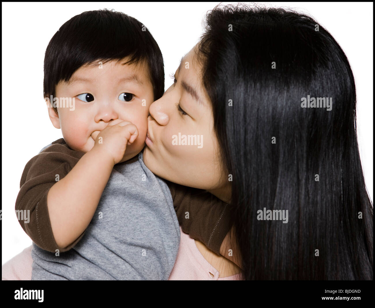 mother and baby Stock Photo