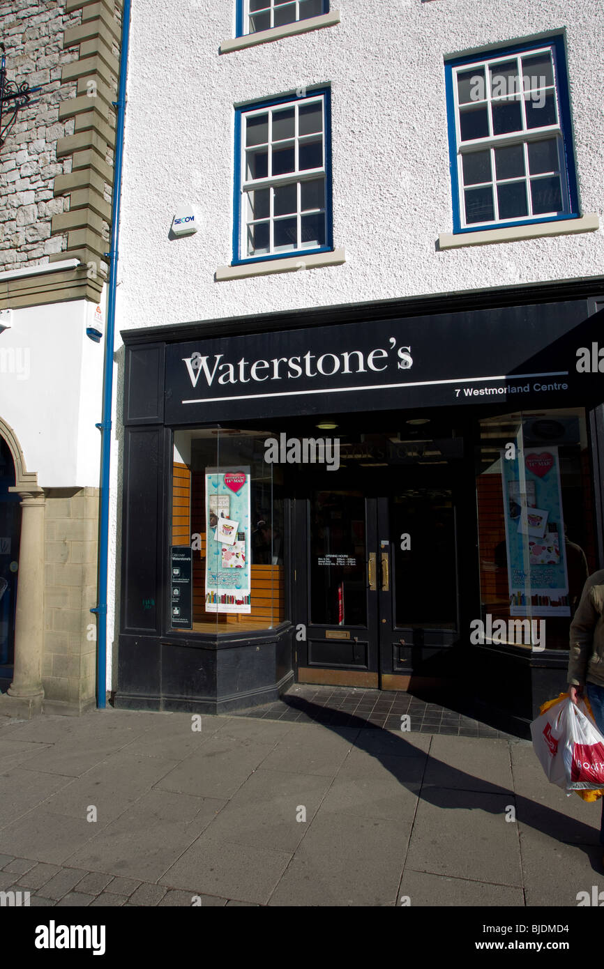 Waterstone's Book Shop Kendal Branch Kendal UK Stock Photo Alamy