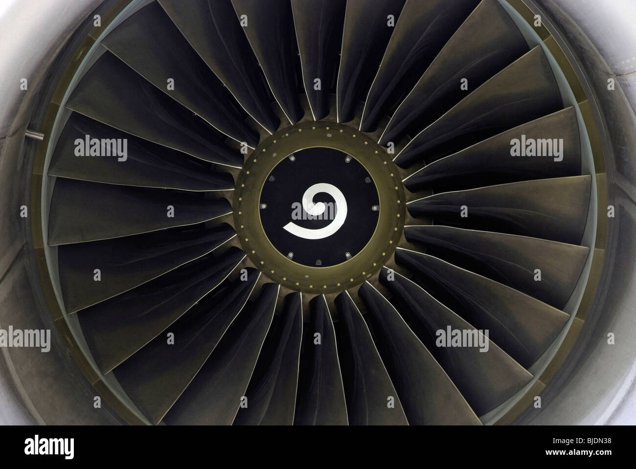 Jet Engine Stock Photo