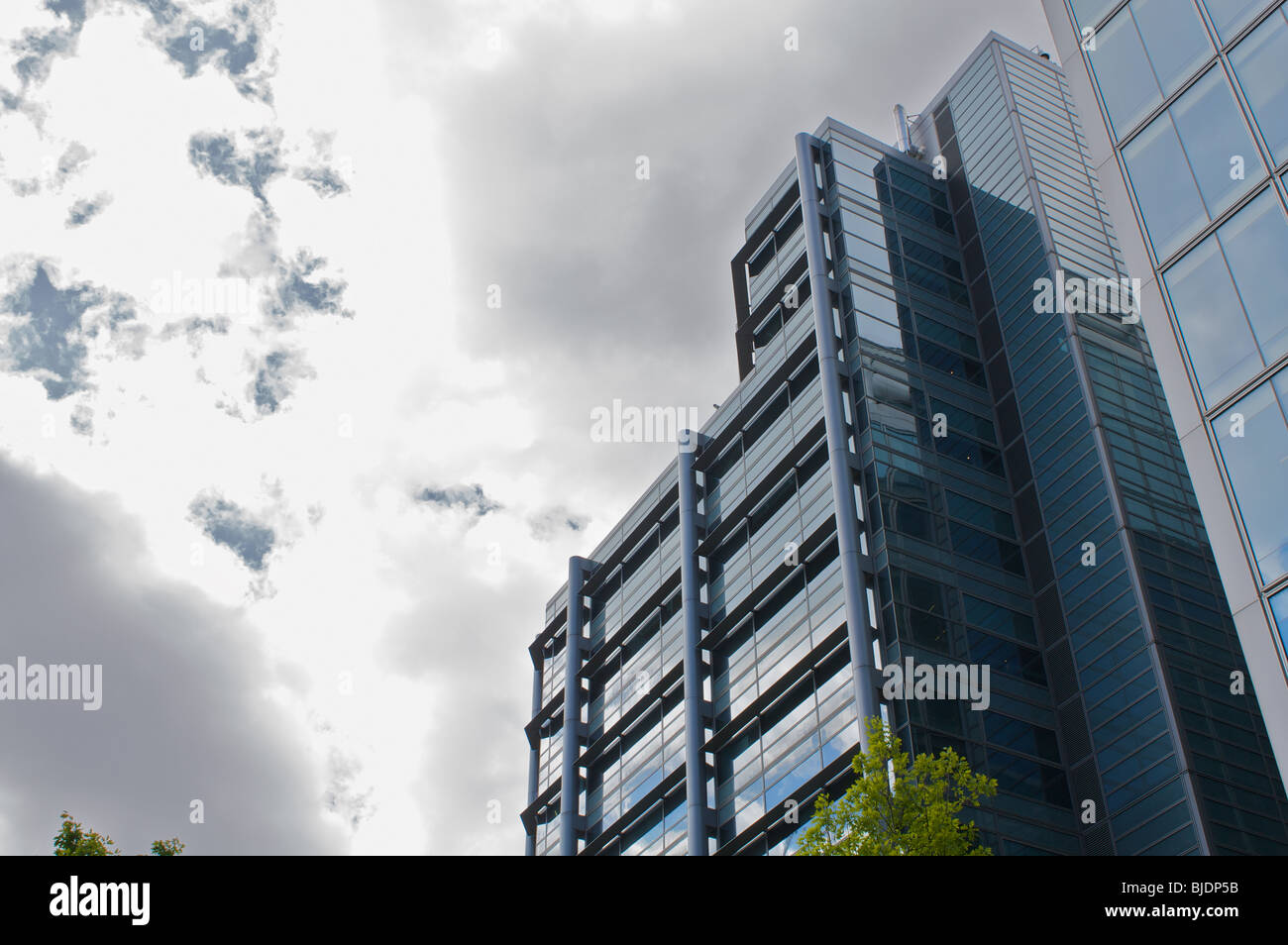 Smart office complex in the heart of London city Stock Photo