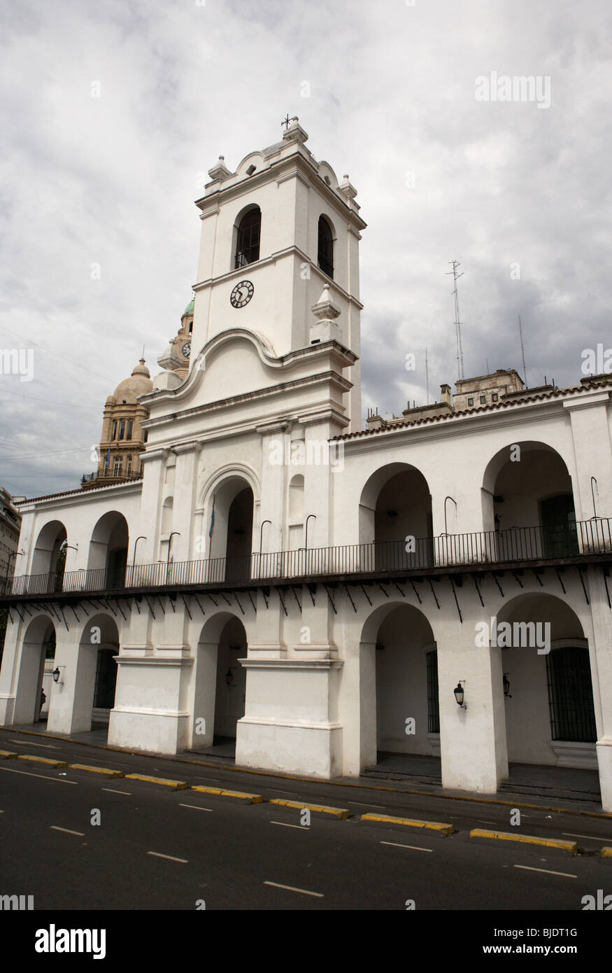 the cabildo town council building used as a museum in capital federal buenos aires republic of argentina south america Stock Photo