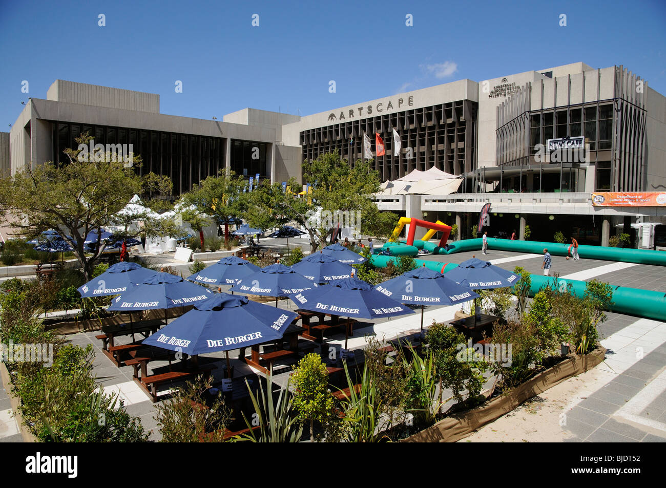 Artscape Theatre Centre Cape Town in the city centre formerly known as the Nico Malan Theatre Centre & renamed in 2001 Stock Photo