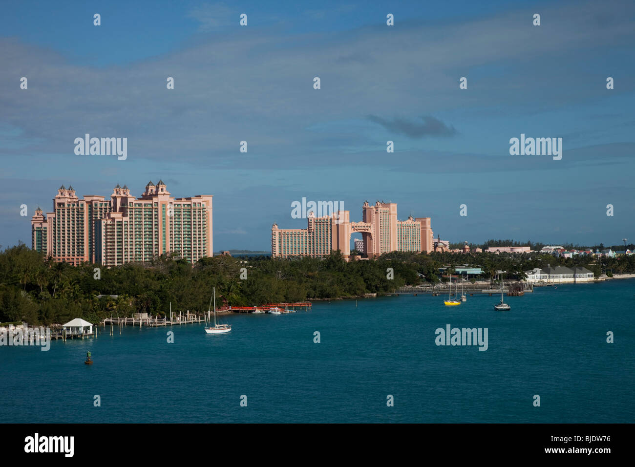 Caribbean. Bahamas. Nassau. Atlantis Hotel and Resort. Stock Photo