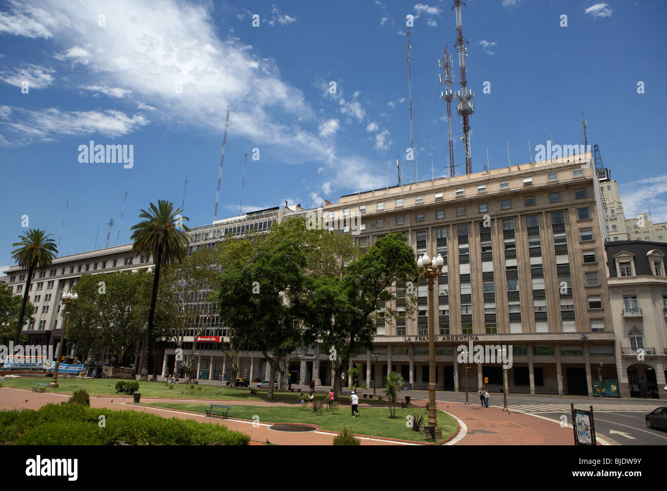 la franco argentina building in plaza de mayo capital federal buenos aires republic of argentina south america Stock Photo