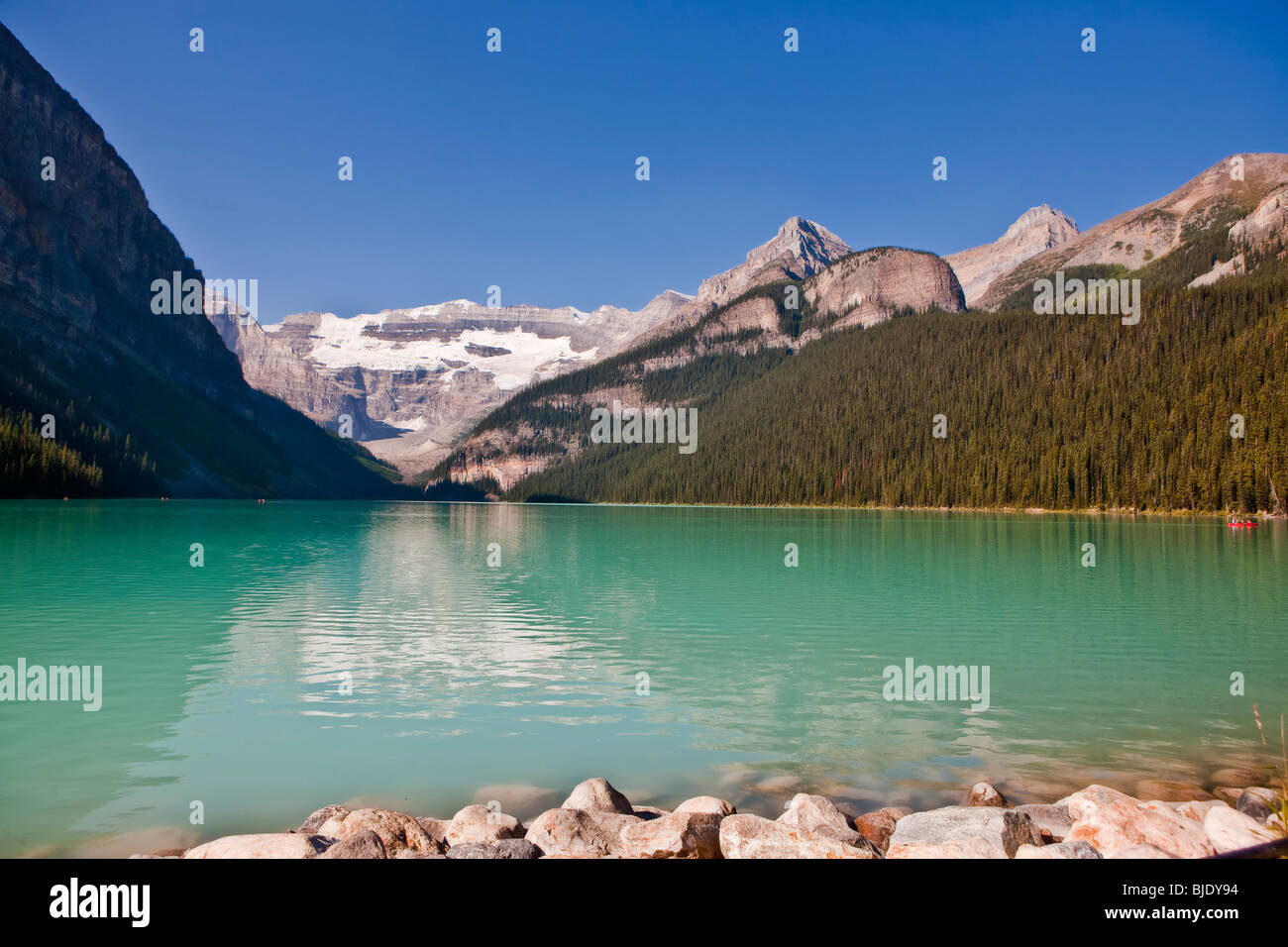 Lake Louise - Banff National Park - Alberta - Canada Stock Photo