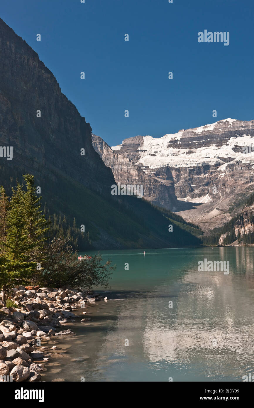 Lake Louise - Banff National Park - Alberta - Canada Stock Photo - Alamy