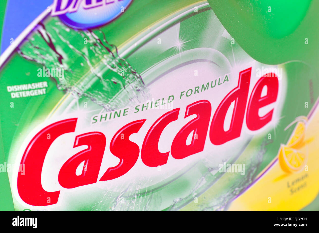 Cascade dishwasher detergent Stock Photo Alamy