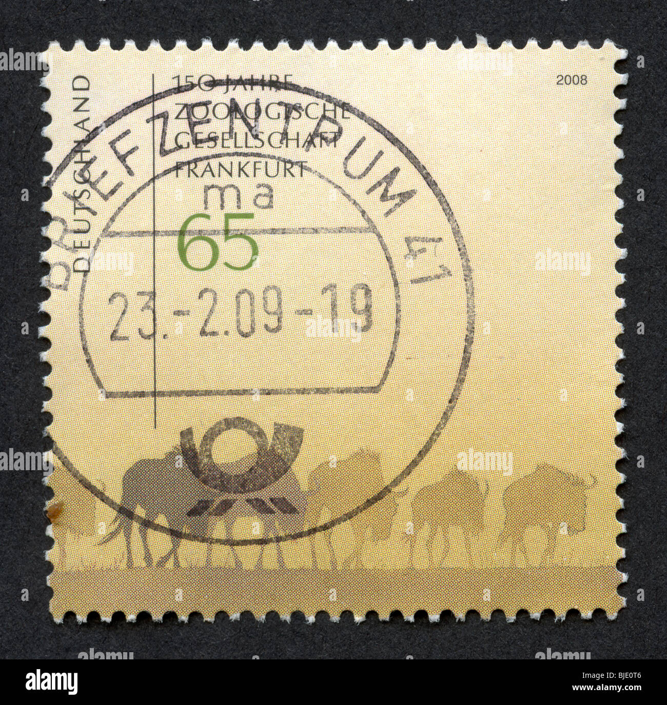 Germany postage stamp Stock Photo Alamy