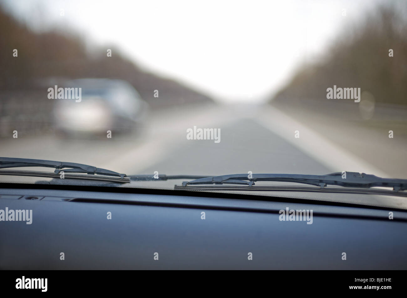 Autobahn, Germany. Stock Photo