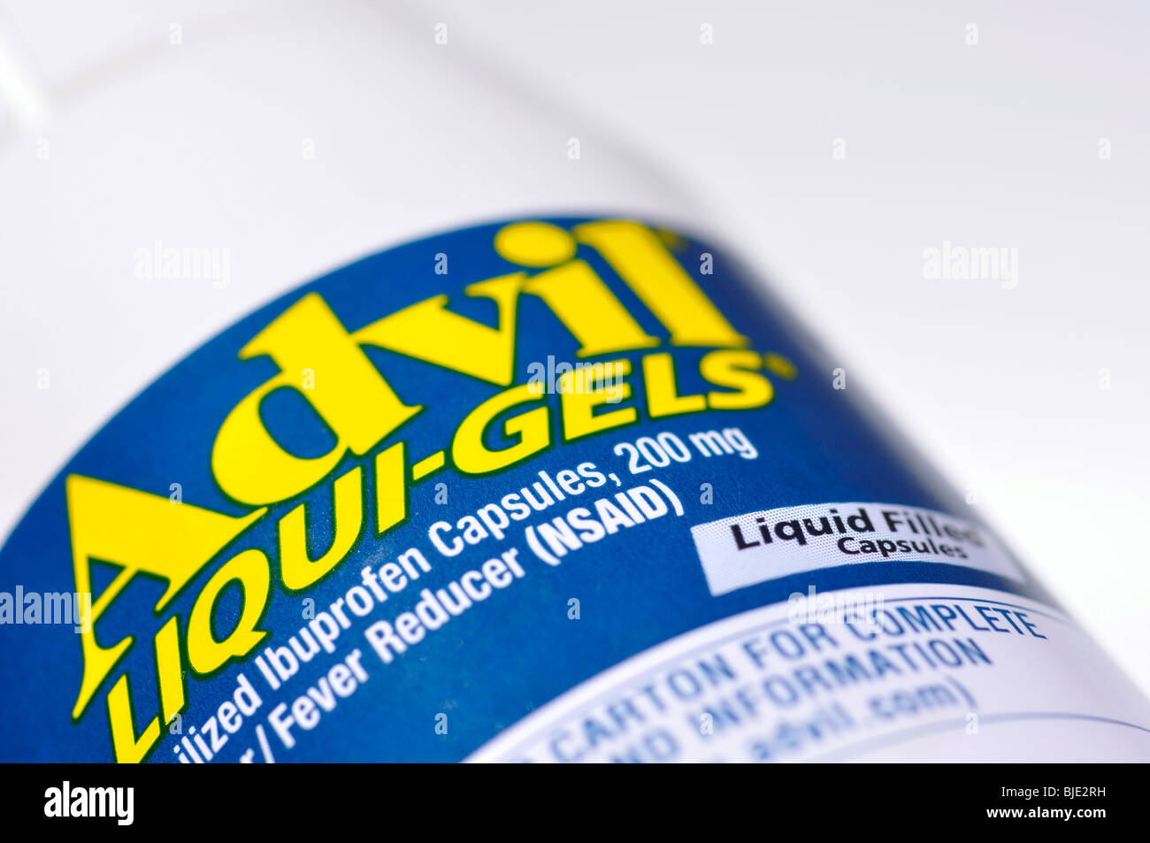 Advil pain relief pills (USA Stock Photo Alamy