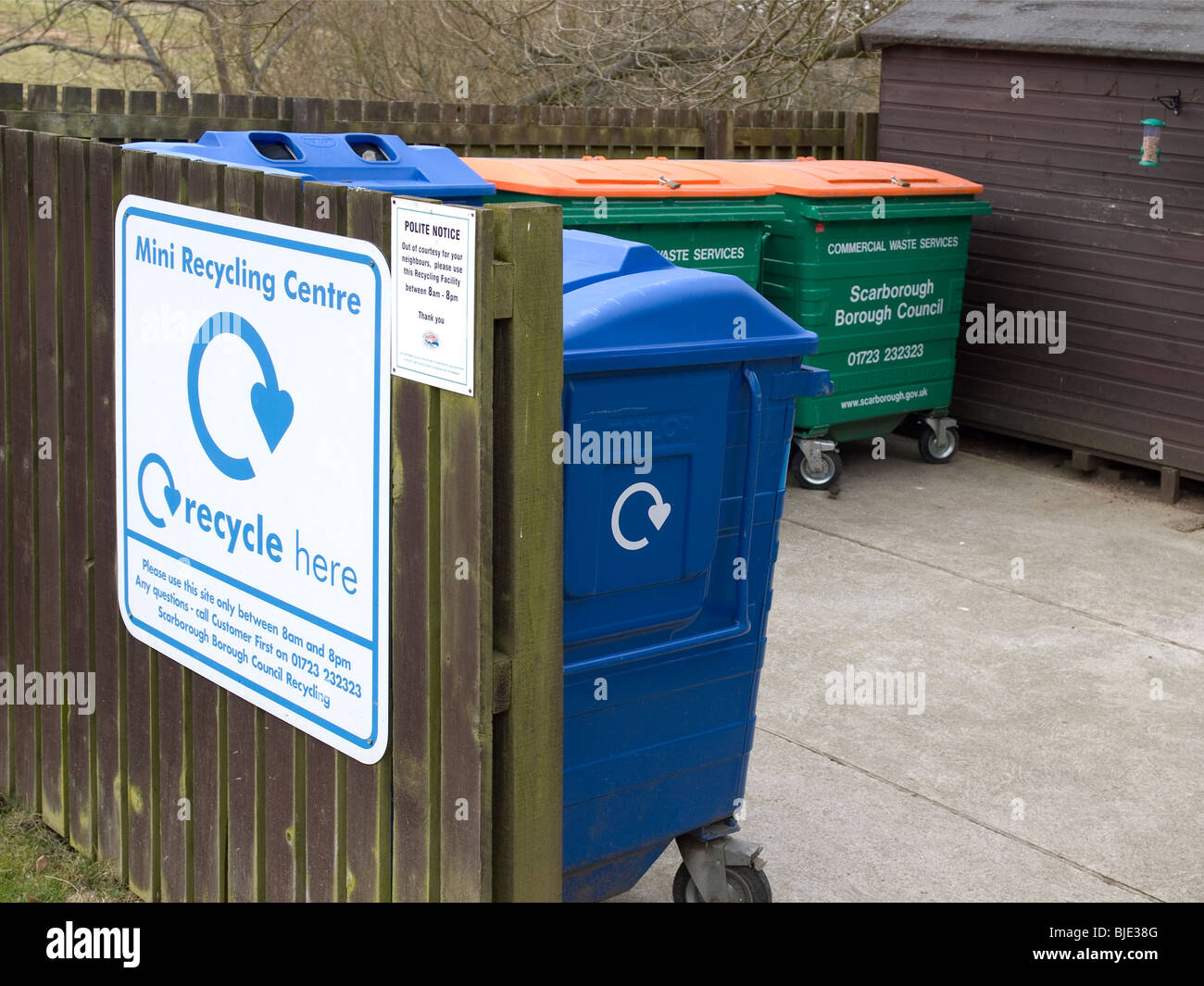 Waste recycling centre sign hires stock photography and images Alamy
