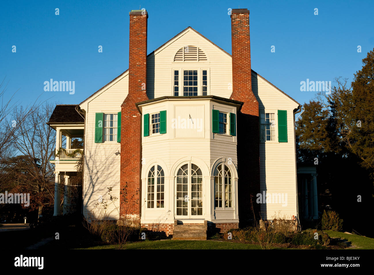 The home of Gari Melchers on the Belmont estate in Fredericksburg, Virginia, USA Stock Photo