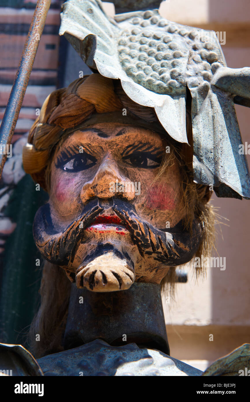 Sicilian puppet head Cefalu [Cefaú] Sicily Stock Photo Alamy