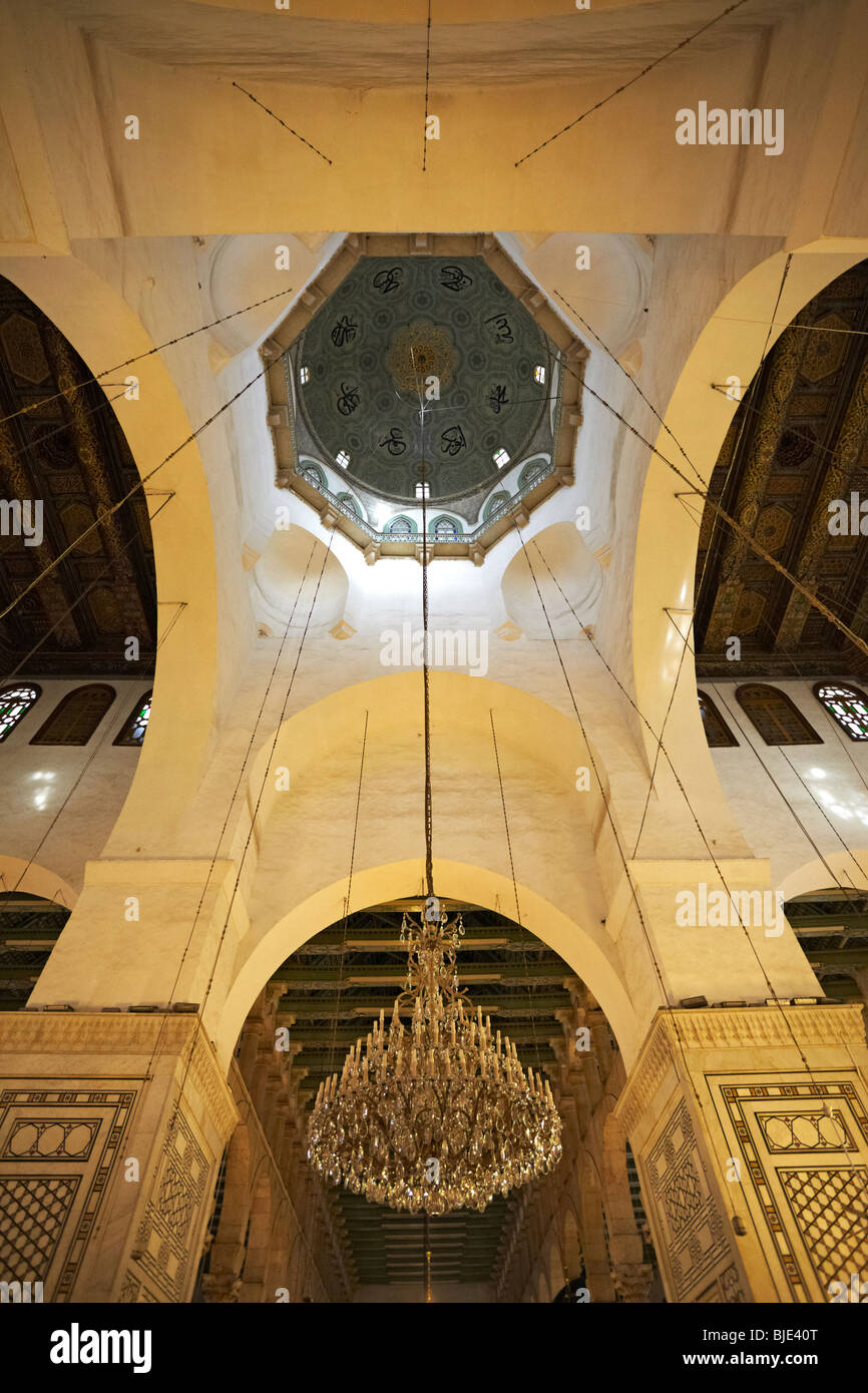 Syria Damascus the dome of eagles in the prayer hall of the Great