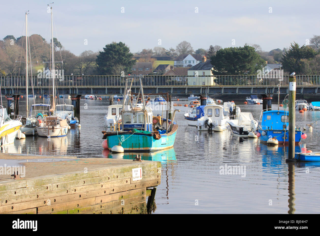 Lymington new forest town centre hampshire england uk gb Stock Photo