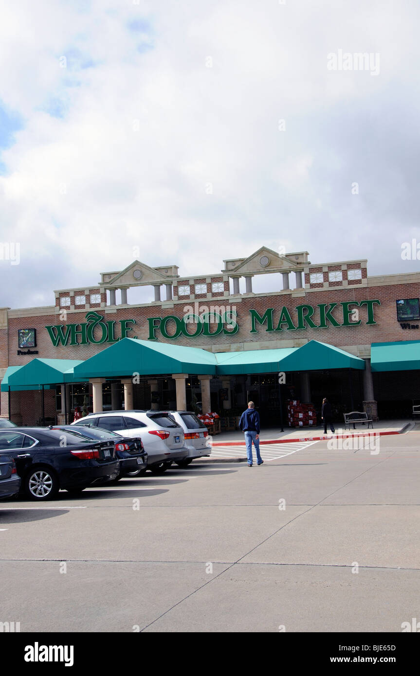 Whole Foods Market store, Plano, Texas, USA Stock Photo Alamy