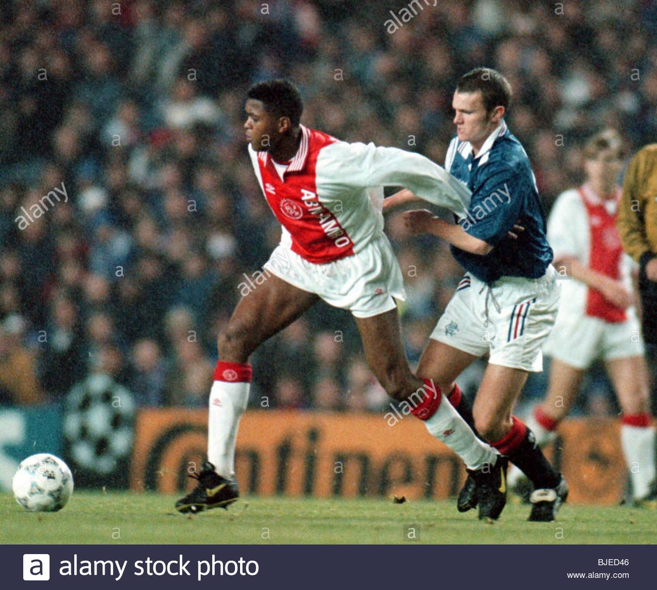 30 10 96 CHAMPIONS LEAGUE RANGERS V AJAX 0 1 IBROX GLASGOW Stock 30-10-96-champions-league-rangers-v-ajax-0-1-ibrox-glasgow-stock