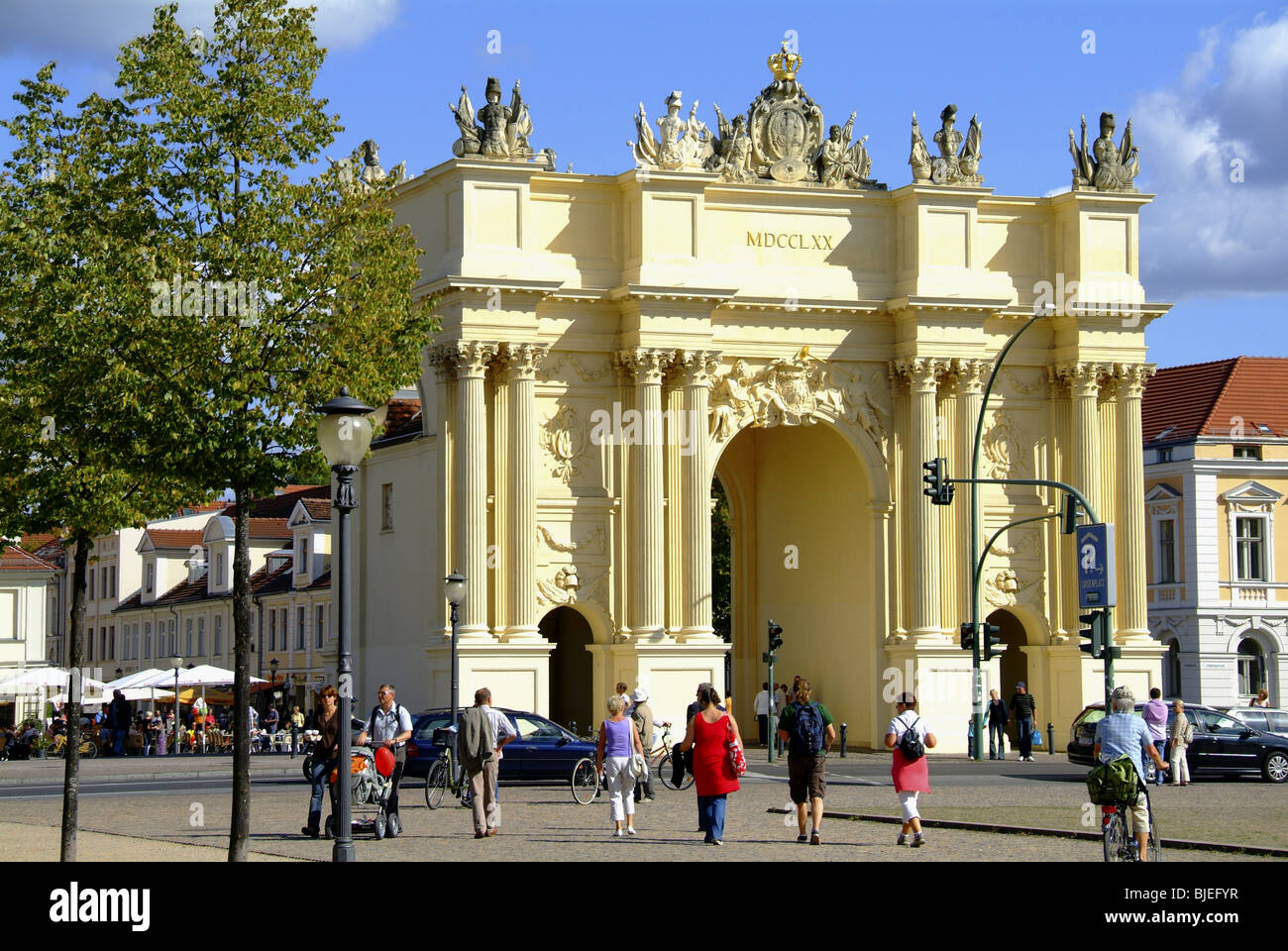 Brandenburg Gate, Potsdam, Germany Stock Photo Alamy