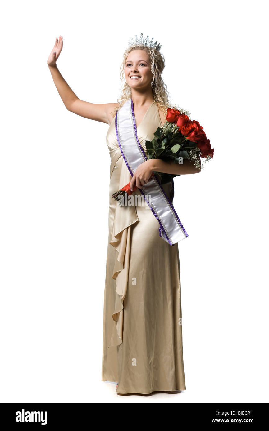 pageant winner Stock Photo