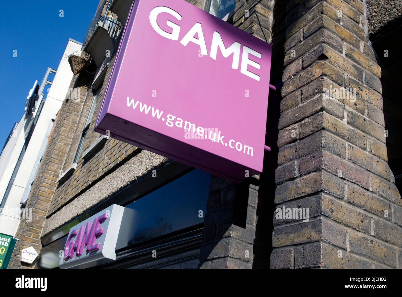 Branch of Game stores, London Stock Photo Alamy