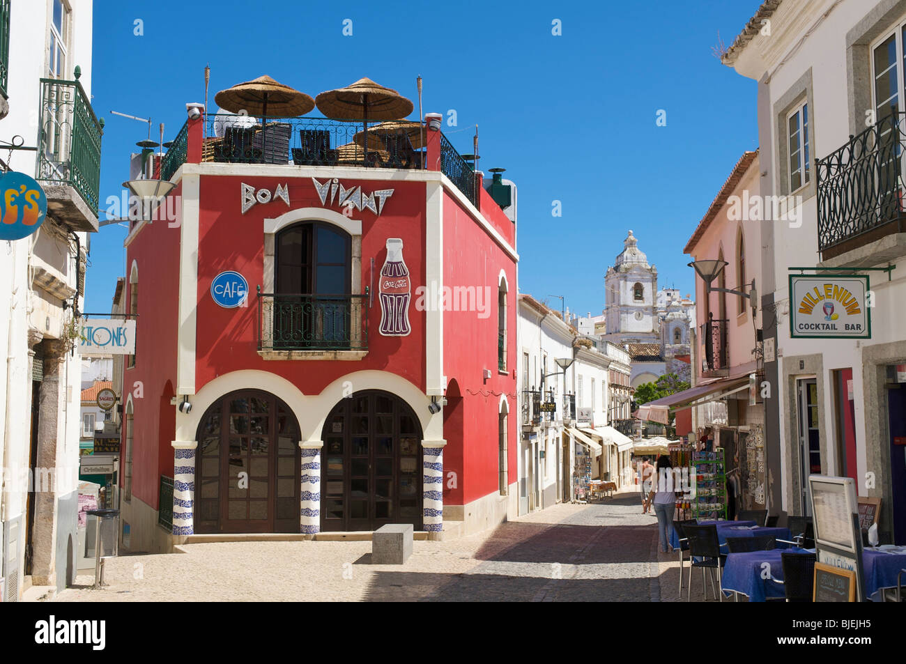 lagos-portugal-old-town-high-resolution-stock-photography-and-images