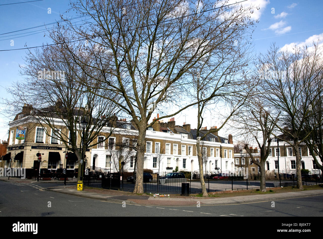 Trinity Gardens, Brixton, South London Stock Photo Alamy