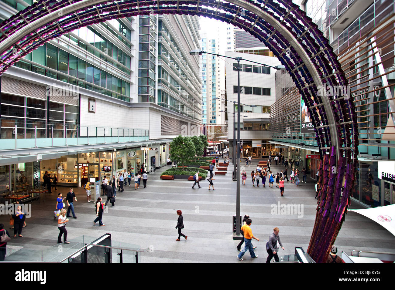 Sydney World Square Nsw Australia Stock Photo Alamy