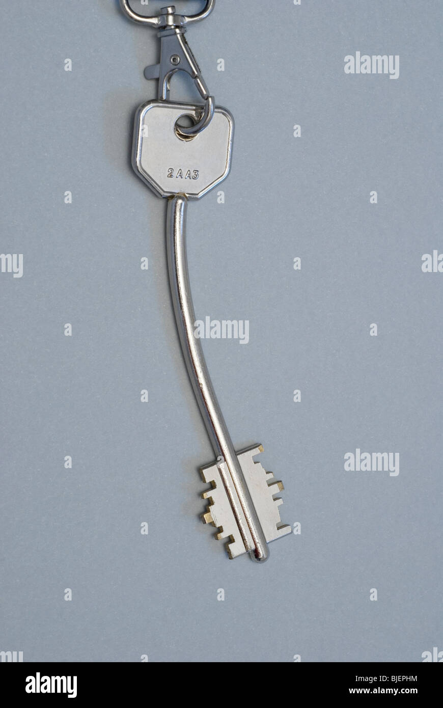 close up of bent key Stock Photo Alamy