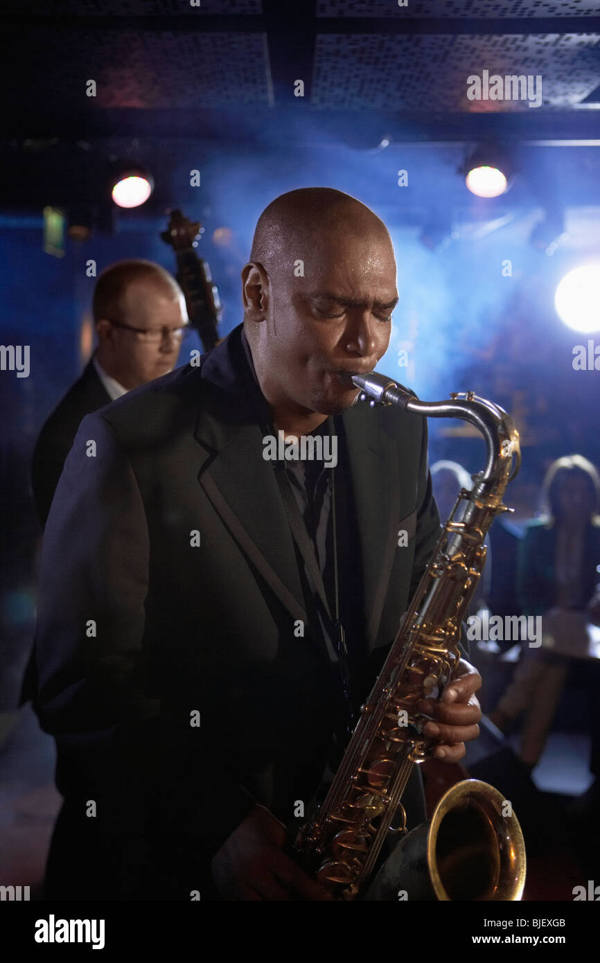 Bass saxophonist hires stock photography and images Alamy