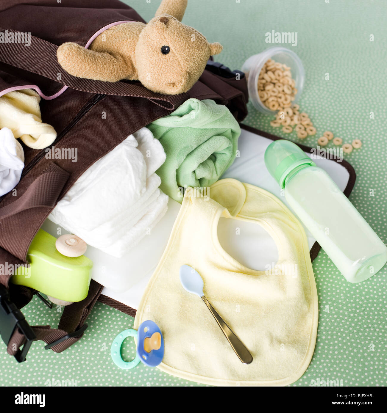 Baby Diaper Bag Pañalera Bear Oliv Embroidery Pattern Beige Cotton Fabric  Zipper Diaper Handbag Luggage Bag Sac A Langer Bebe - AliExpress