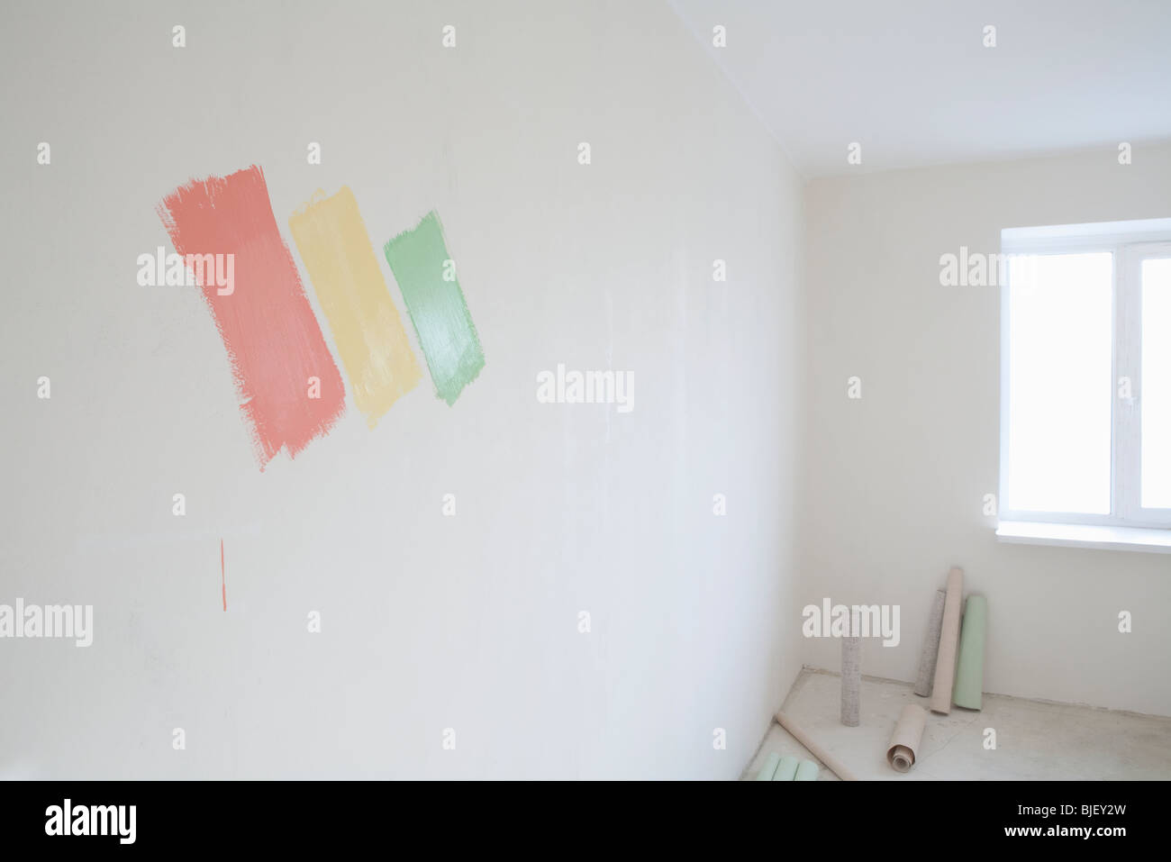 Paint Sample Wall Stock Photos Paint Sample Wall Stock Images Alamy