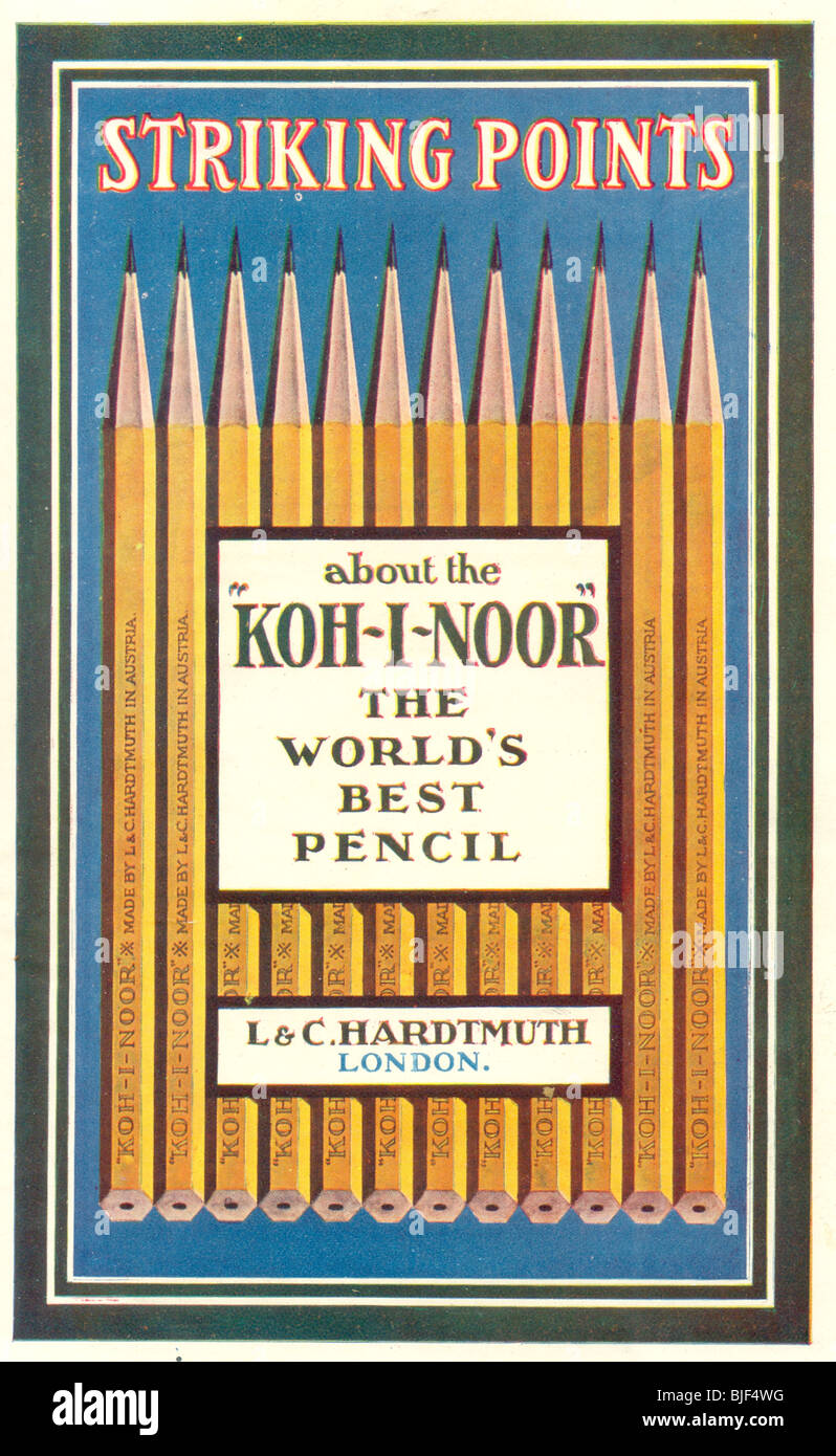 Koh i noor pencils hi-res stock photography and images - Alamy