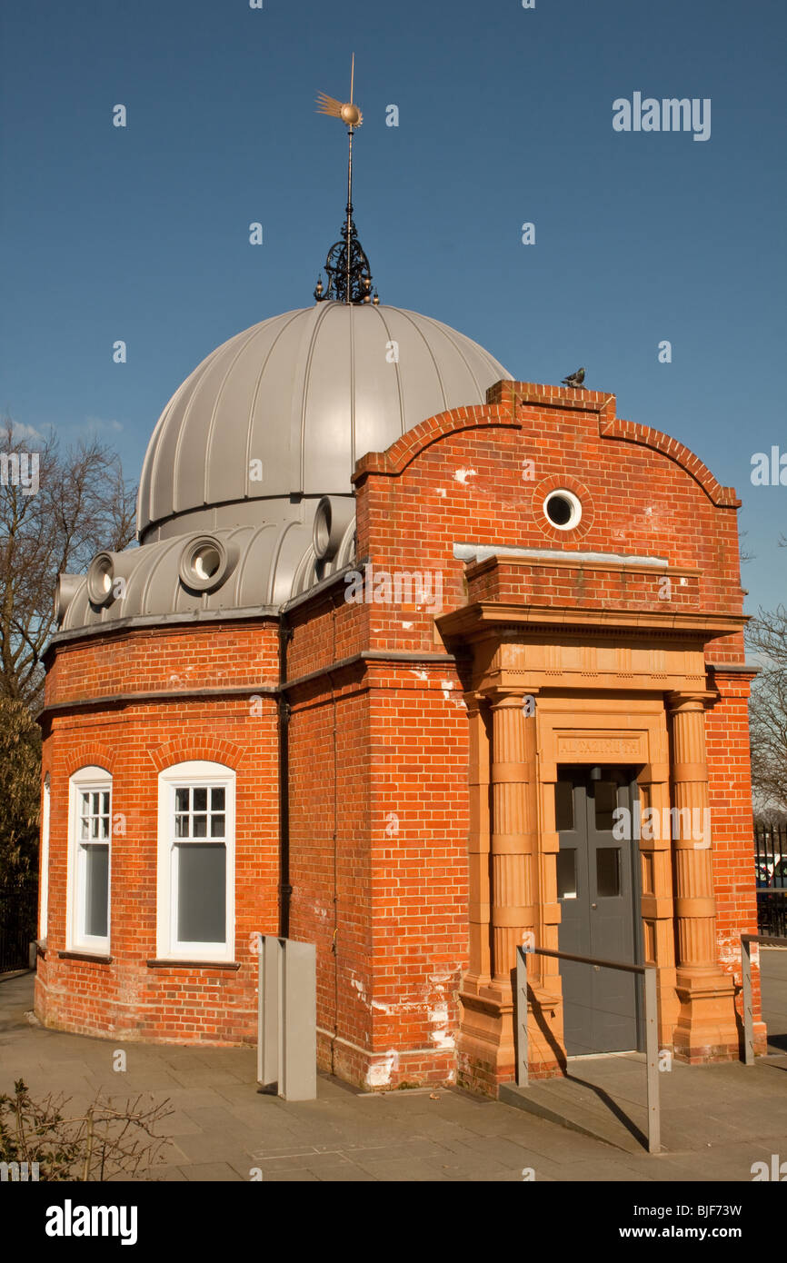 Altazimuth Pavilion at Royal Greenwich Observatory Stock Photo