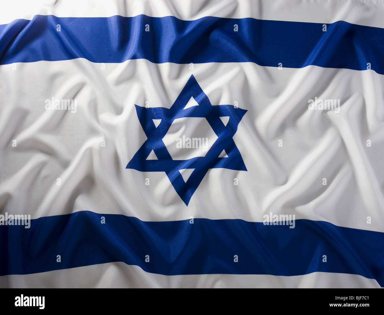 israeli flag Stock Photo