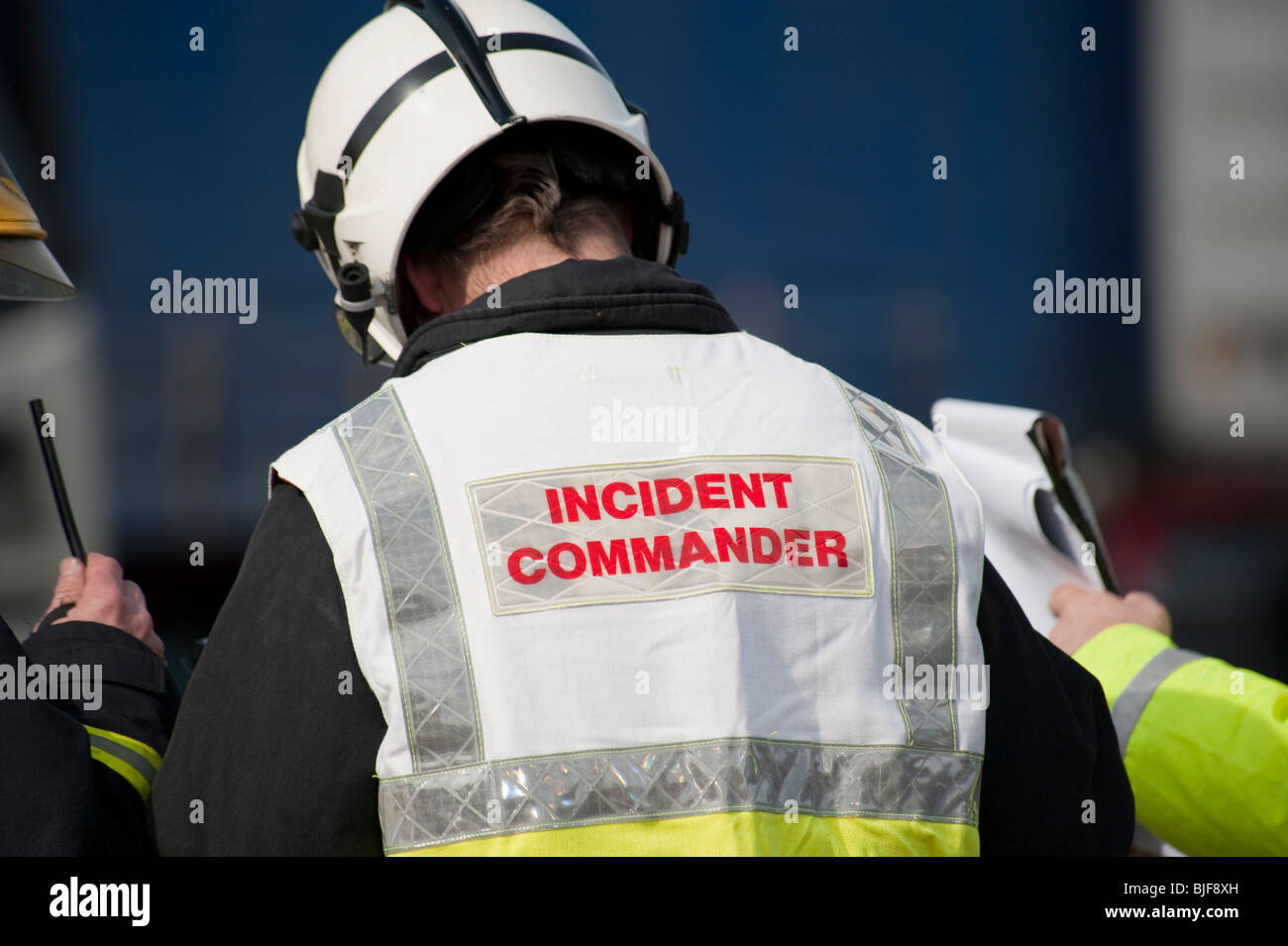 Incident commander hires stock photography and images Alamy