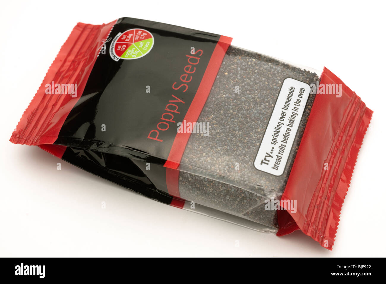 Bag of poppy seeds Stock Photo Alamy